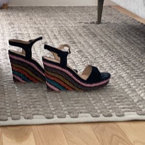 Anthro Multicolored Wedges